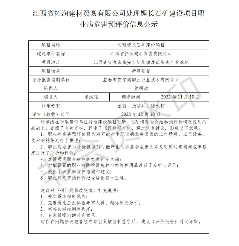 江西省拓潤建材貿(mào)易有限公司-處理鋰長石礦建設(shè)項(xiàng)目---職業(yè)病危害預(yù)評價信息公示.jpg